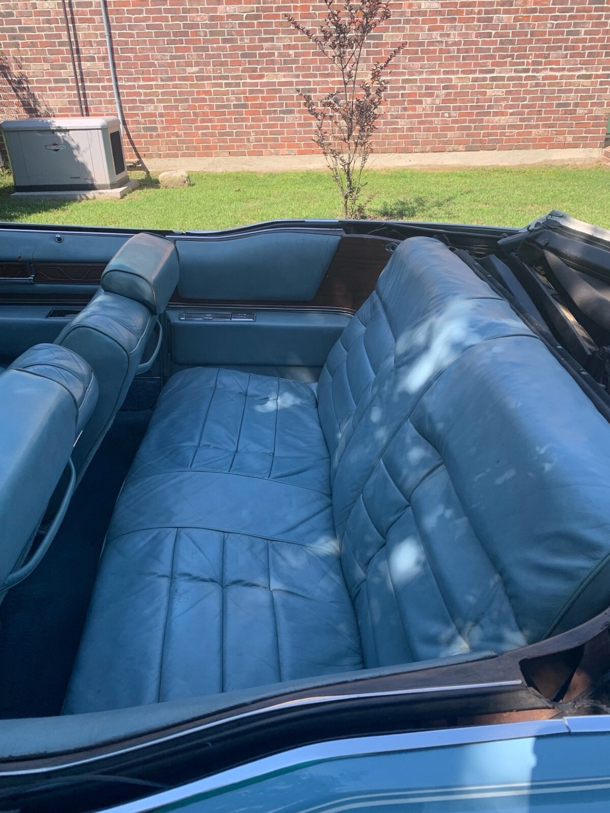 Blue 1975 Cadillac Eldorado Convertible