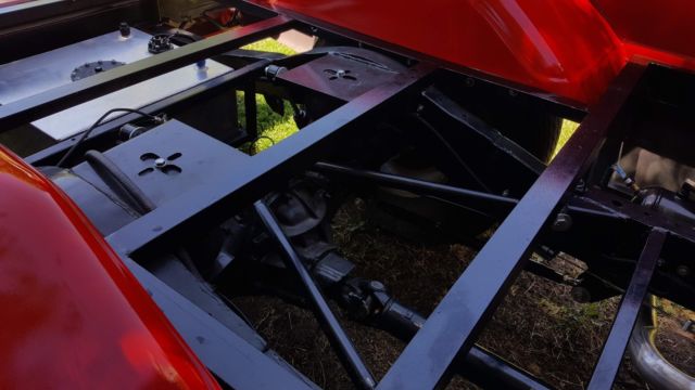 Red 1976 Chevrolet C-10 Cab & Chassis with Red interior
