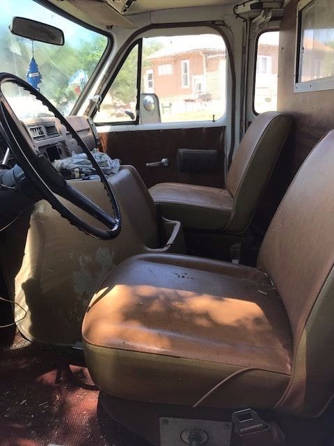 Red 1976 Chevrolet Other Cargo Van with Tan interior