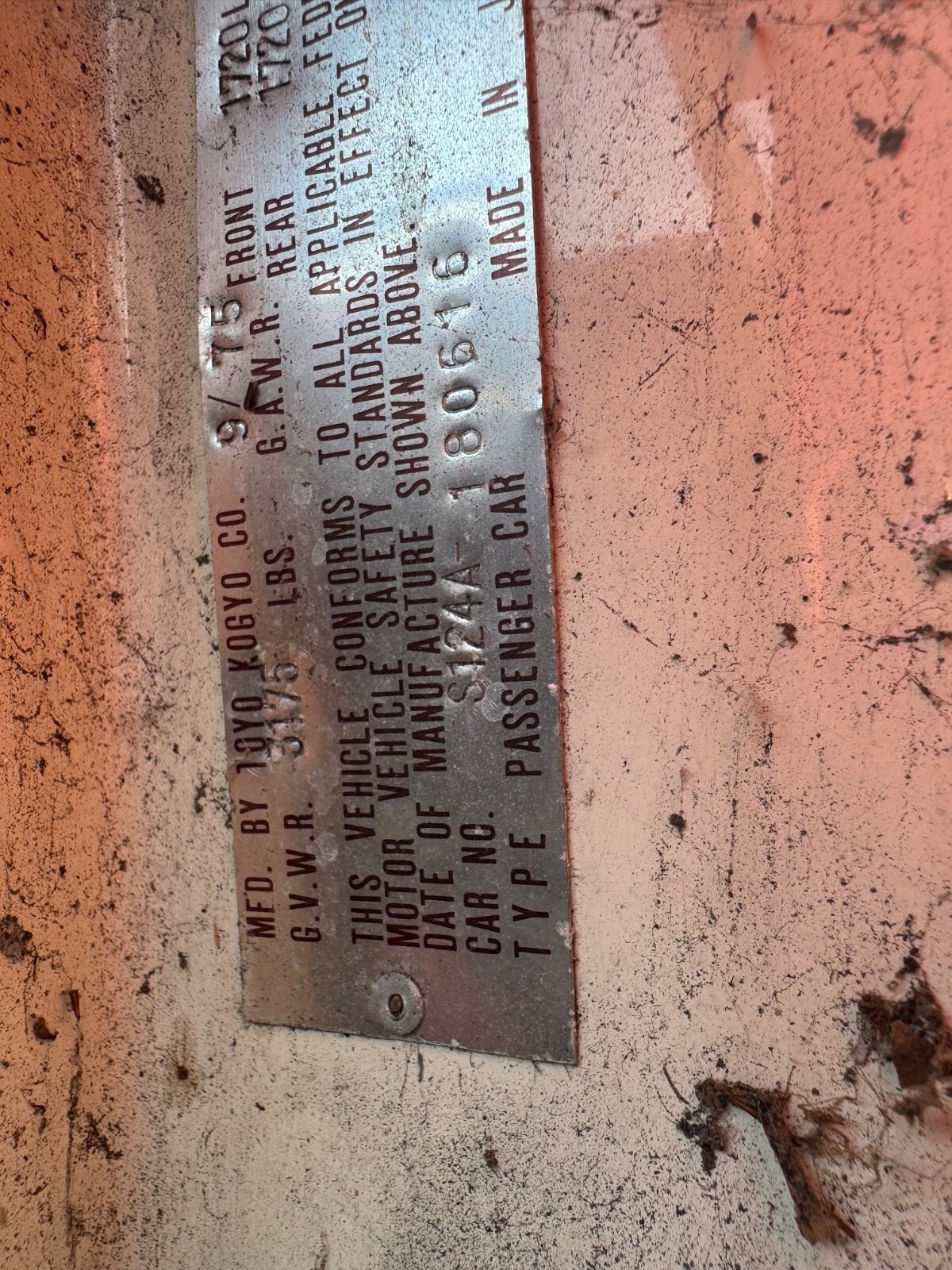 White 1976 Mazda RX-3 Compact with Black interior