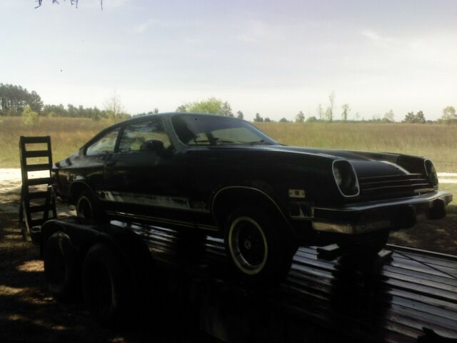 Black 1976 Chevrolet Vega Hatchback