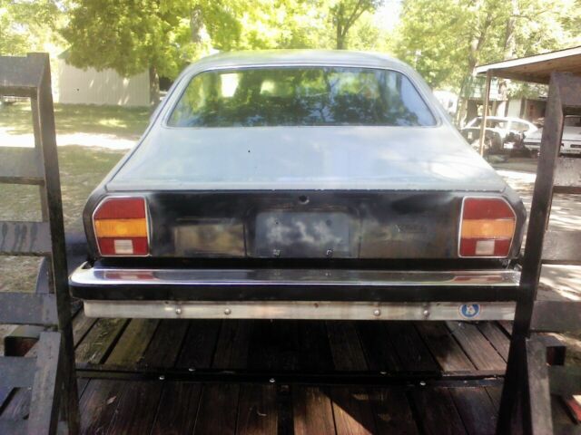 Black 1976 Chevrolet Vega Hatchback