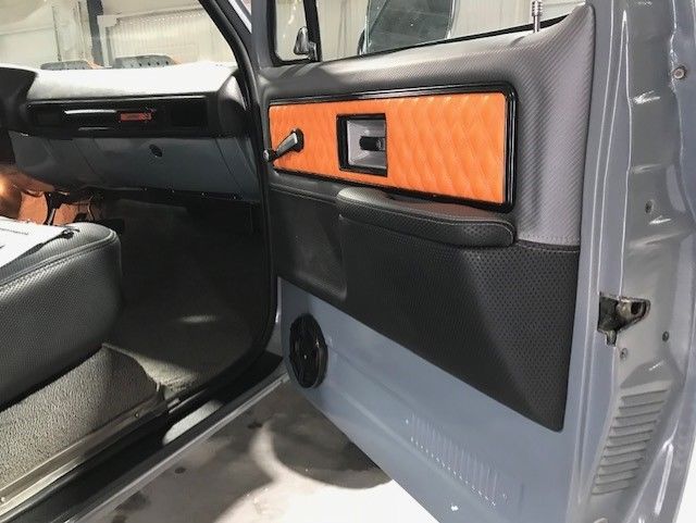 Gray 1977 Chevrolet C-10 Pickup with Black interior