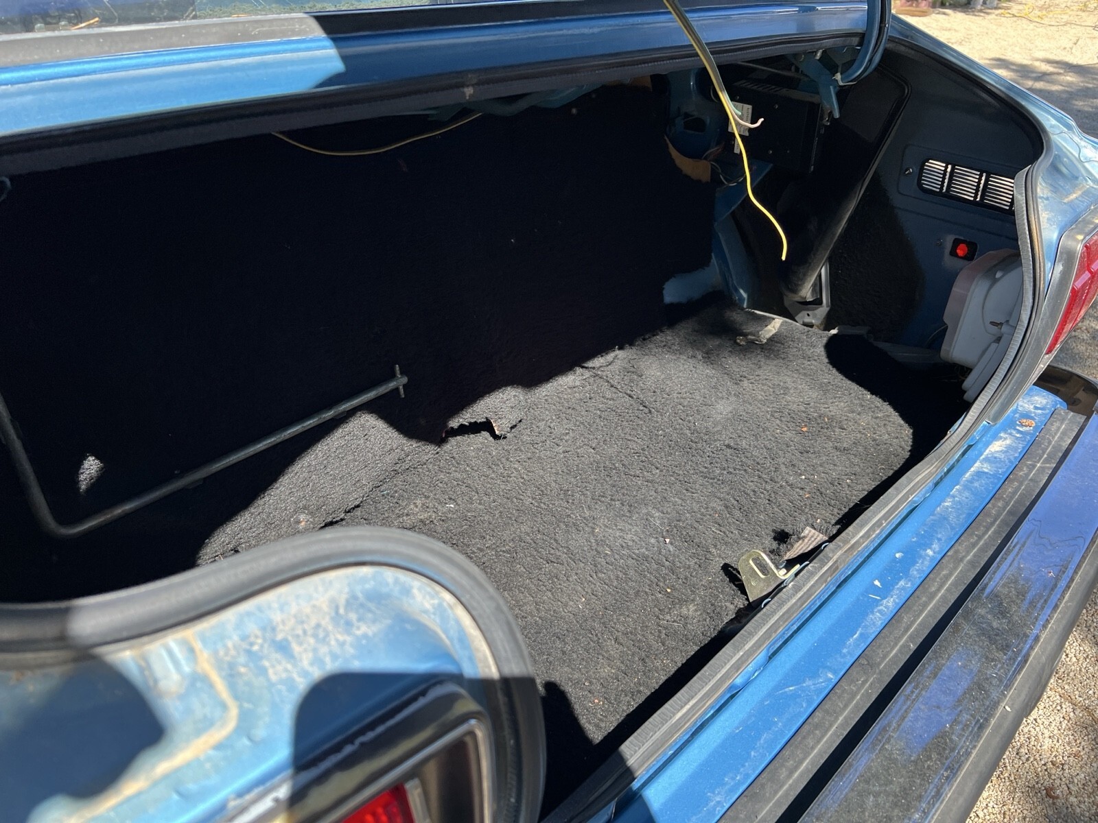 Blue 1977 Toyota Corolla