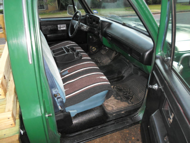 Green 1978 Chevrolet C-10