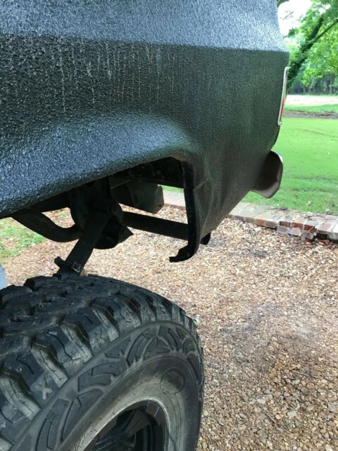 Black 1978 Chevrolet C/K Pickup 3500 Standard Cab Pickup with Gray interior