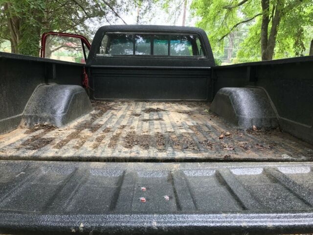 Black 1978 Chevrolet C/K Pickup 3500 Standard Cab Pickup with Gray interior