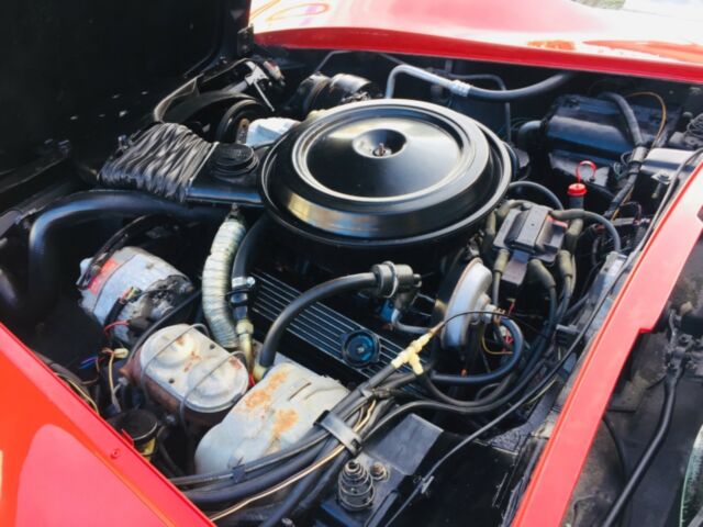 Tan 1978 Chevrolet Corvette with Red interior