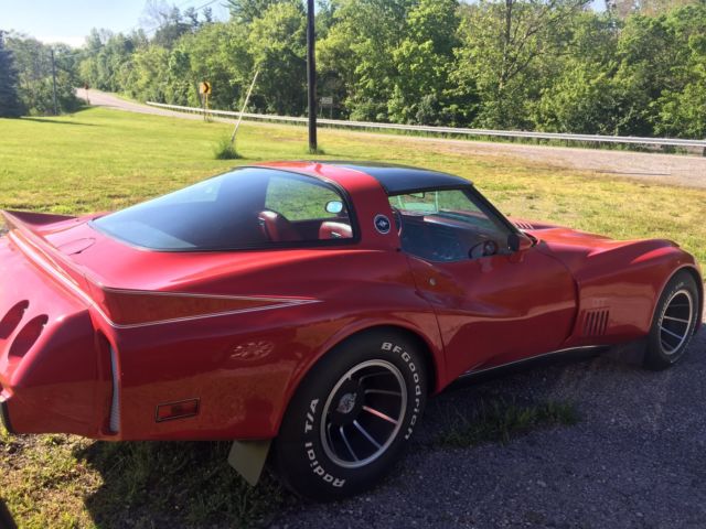 Red 1978 Chevrolet Corvette with Red interior