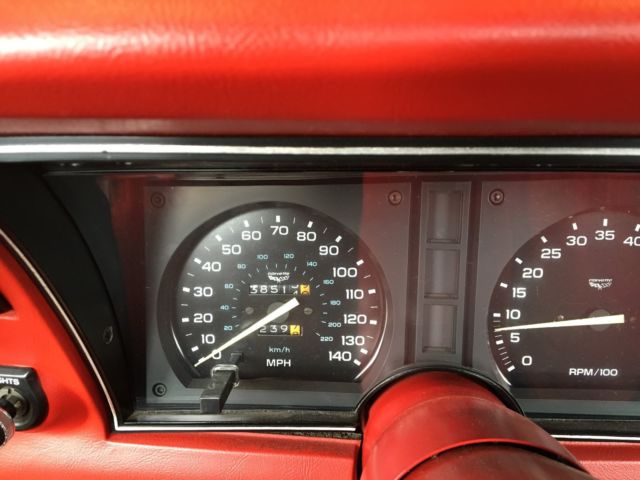 Red 1978 Chevrolet Corvette with Red interior
