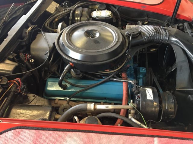 Red 1978 Chevrolet Corvette with Red interior