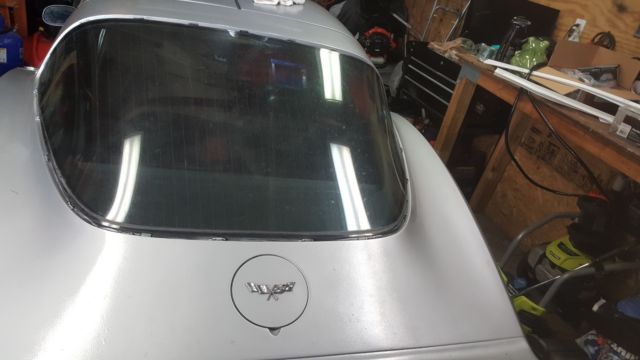 Silver 1979 Chevrolet Corvette Coupe with Black interior