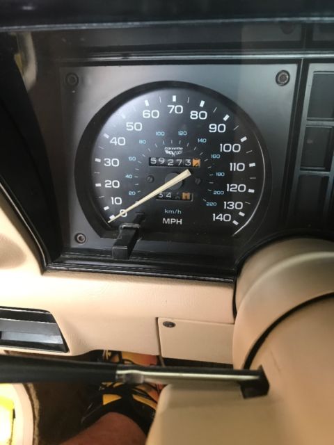Yellow 1979 Chevrolet Corvette Coupe with Tan interior