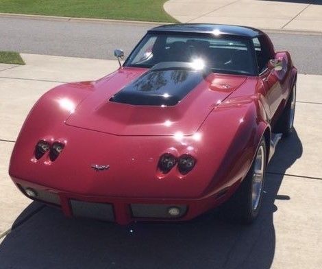 Imola Red 1979 Chevrolet Corvette with Black interior
