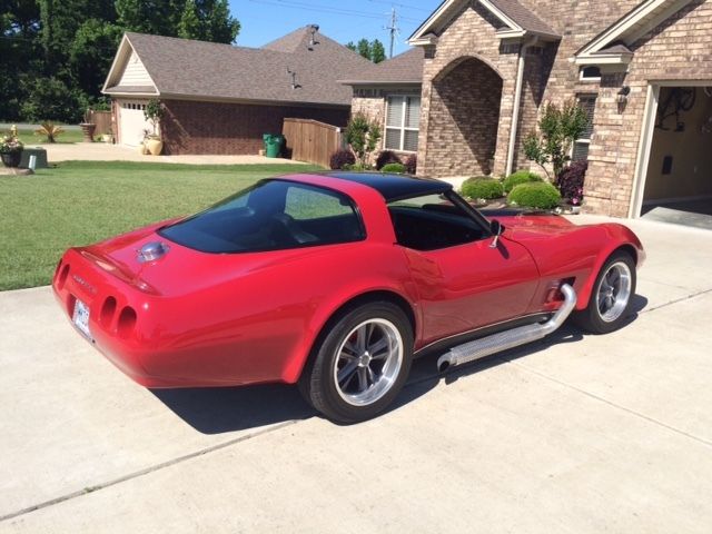 Imola Red 1979 Chevrolet Corvette with Black interior