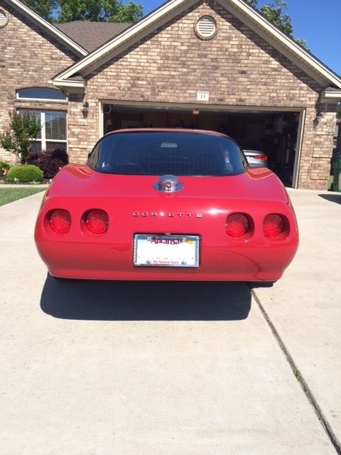 Imola Red 1979 Chevrolet Corvette with Black interior