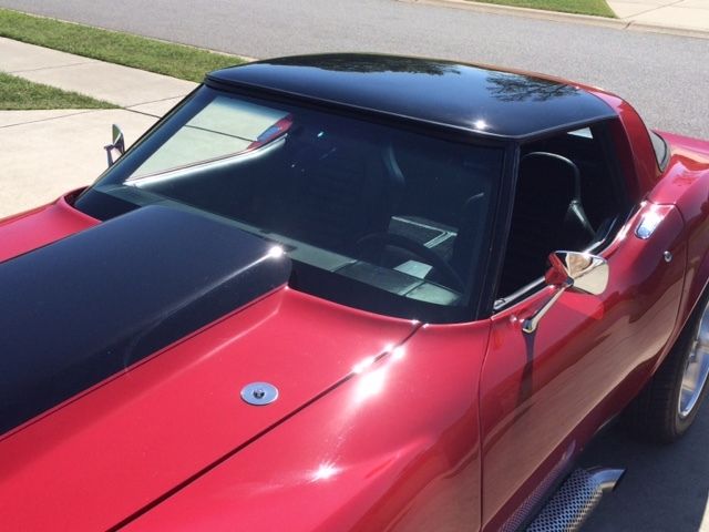 Imola Red 1979 Chevrolet Corvette with Black interior