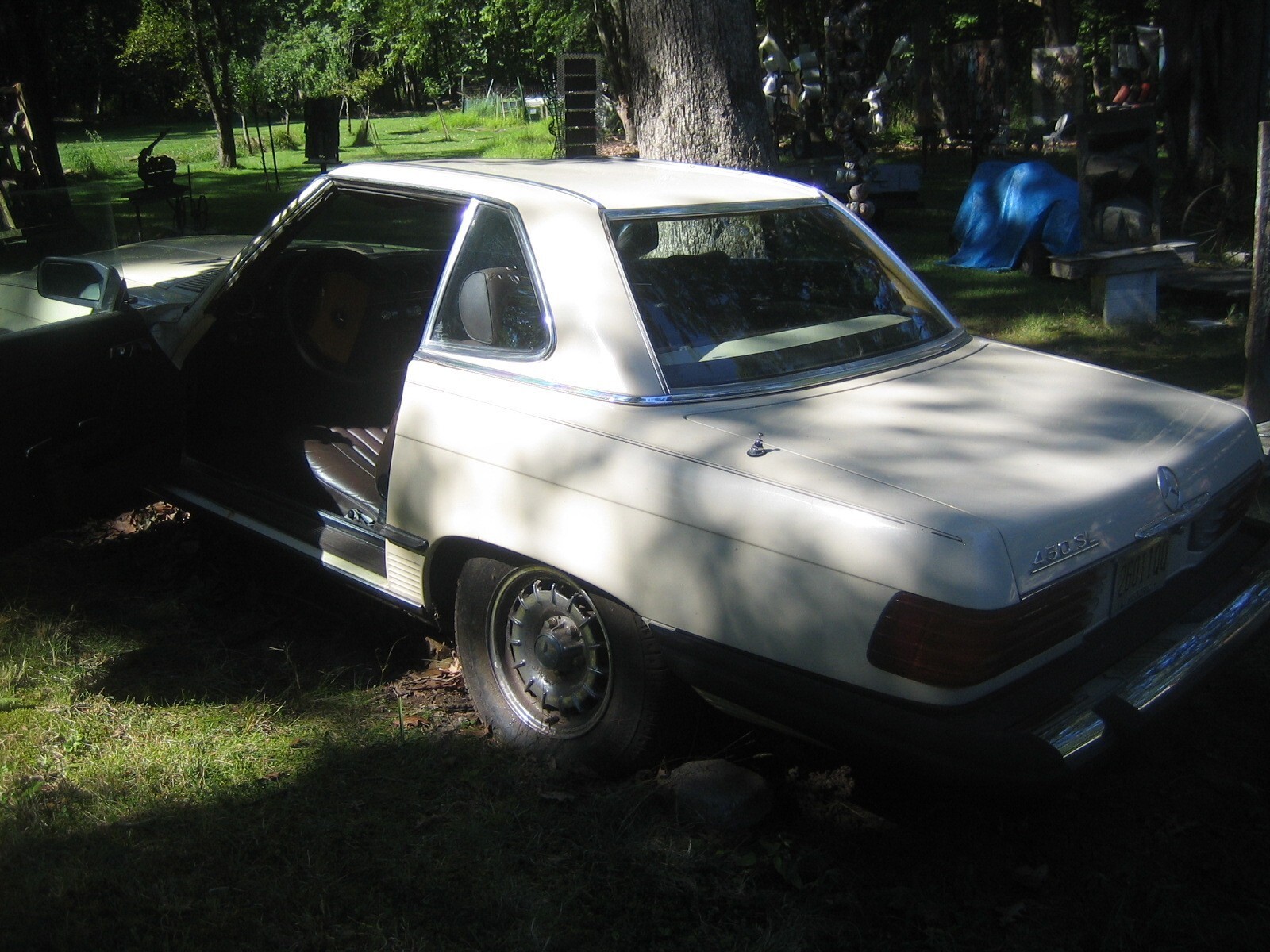Beige 1980 Mercedes-Benz Other Convertible with Brown interior