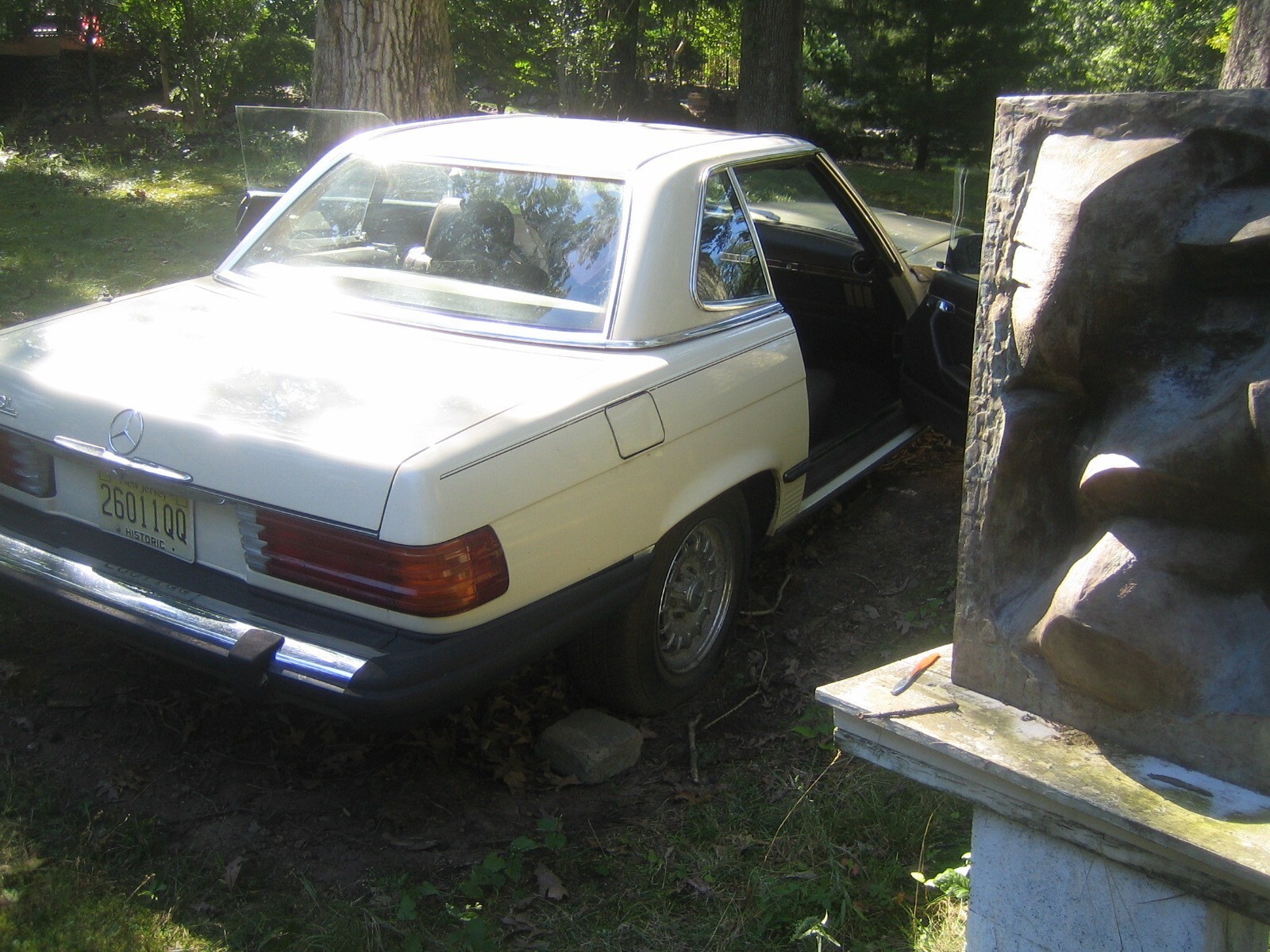 Beige 1980 Mercedes-Benz Other Convertible with Brown interior