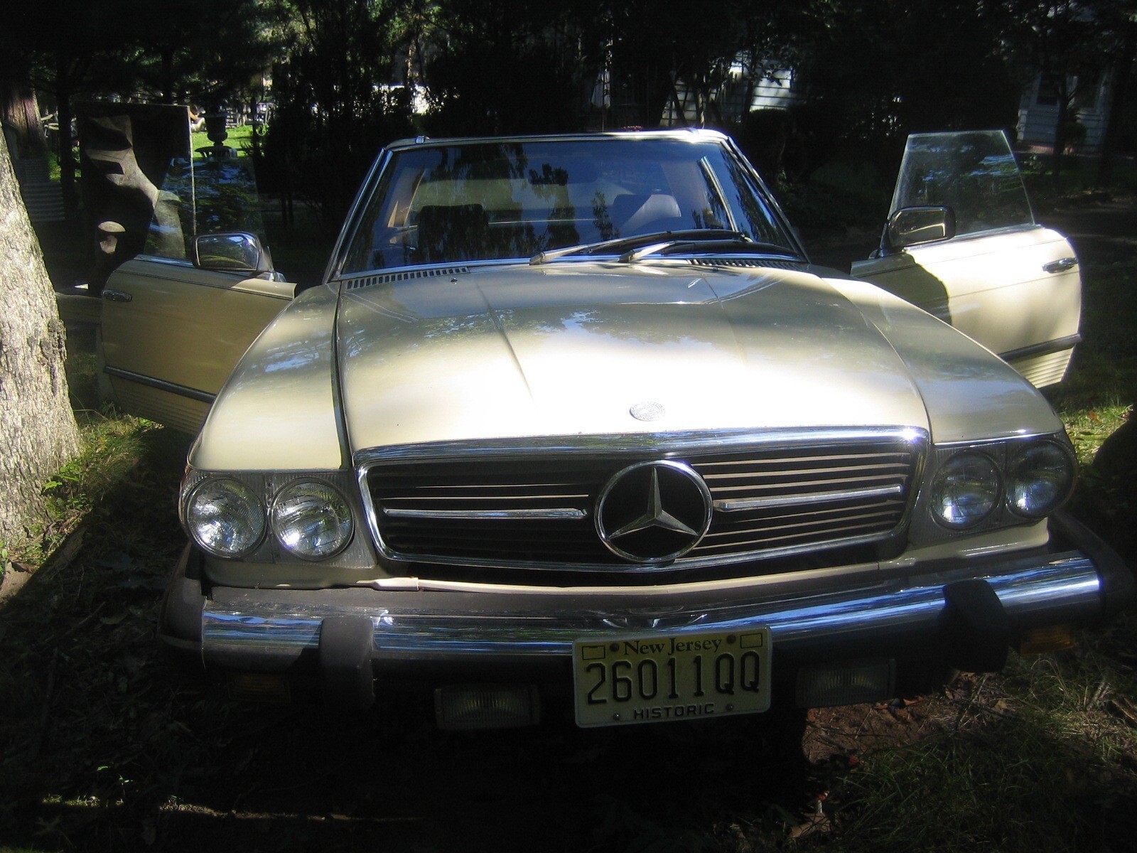 Beige 1980 Mercedes-Benz Other Convertible with Brown interior