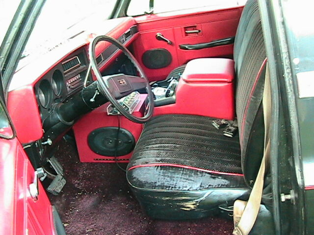 Black 1981 Chevrolet C-10