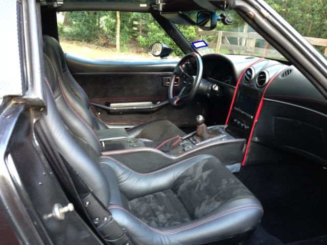 Black 1981 Chevrolet Corvette Coupe with Black interior