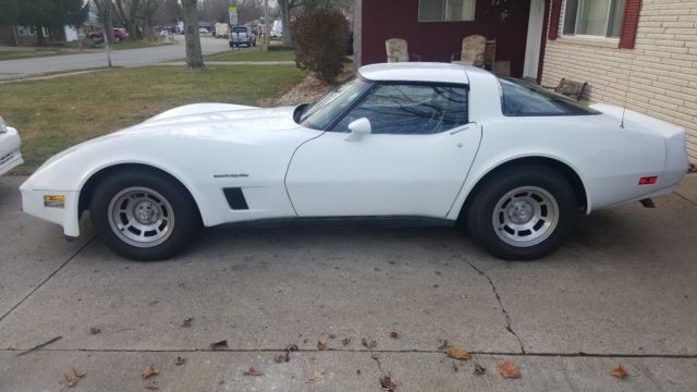 Blue 1982 Chevrolet Corvette Coupe