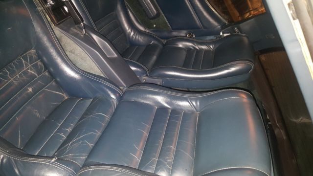 Blue 1982 Chevrolet Corvette Coupe
