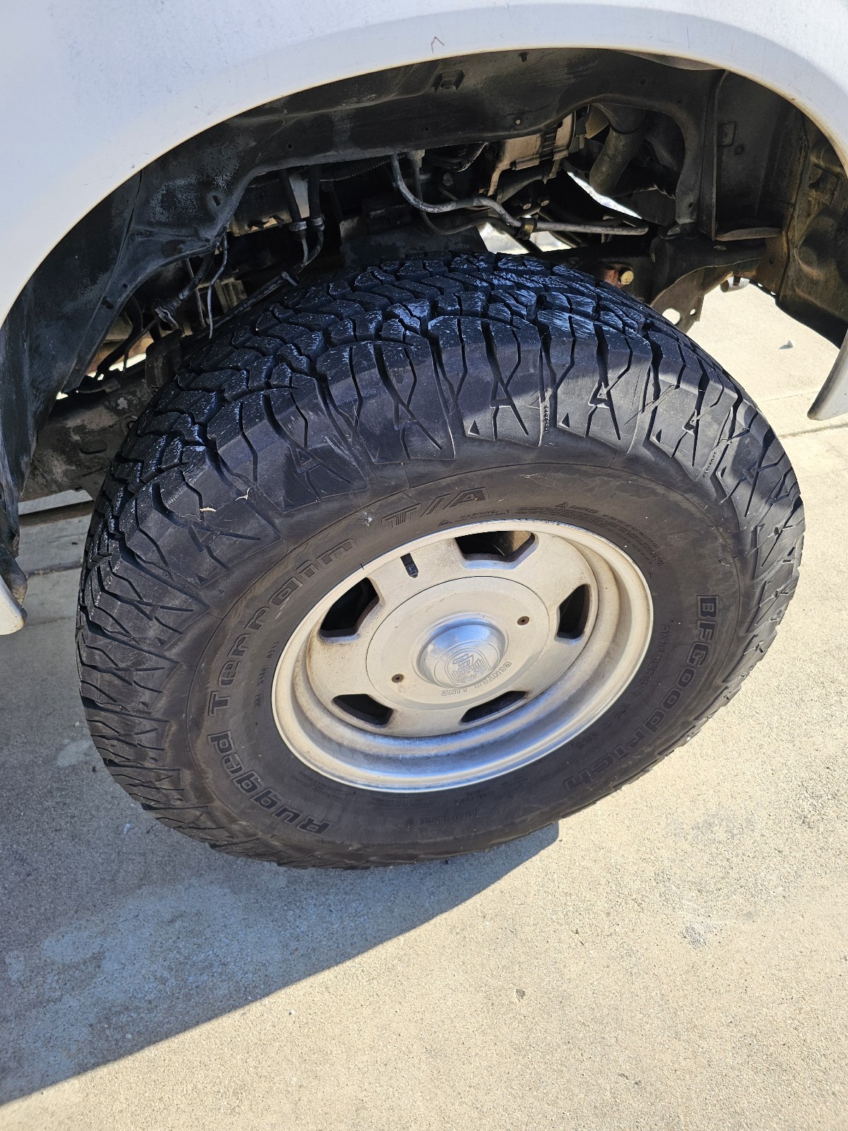 White 1982 Datsun 720