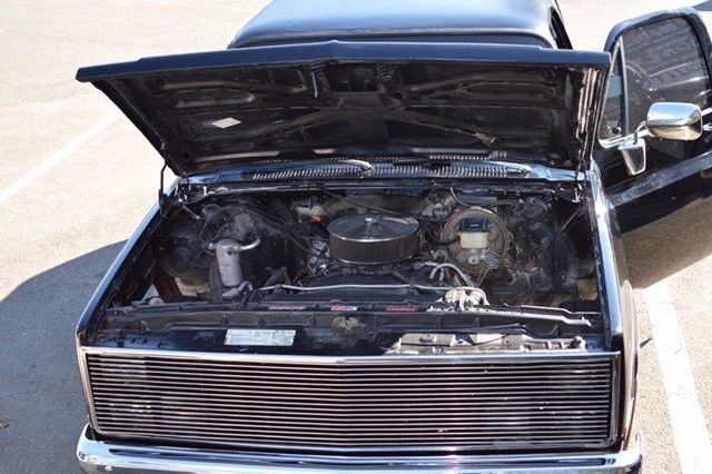 Black 1982 Chevrolet Blazer with Black interior
