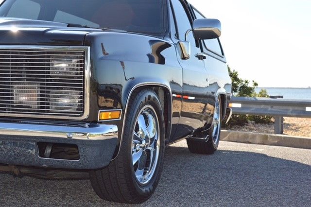 Black 1982 Chevrolet Blazer with Black interior