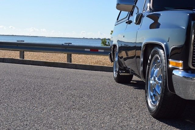 Black 1982 Chevrolet Blazer with Black interior