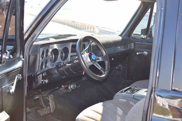 Black 1982 Chevrolet Blazer with Black interior