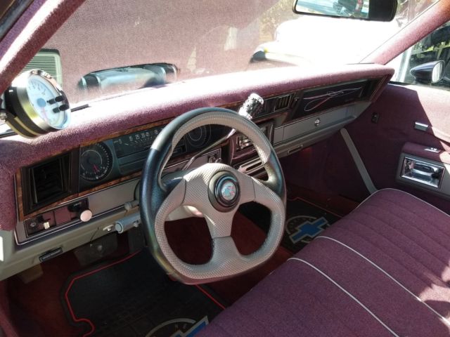 Burgundy 1983 Chevrolet Other Standard Cab Pickup with Burgundy interior