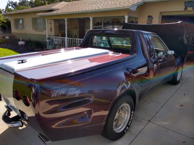 Burgundy 1983 Chevrolet Other Standard Cab Pickup with Burgundy interior