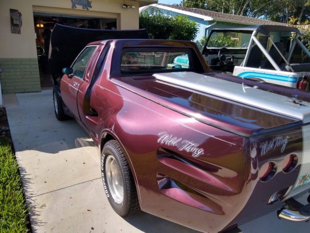 Burgundy 1983 Chevrolet Other Standard Cab Pickup with Burgundy interior