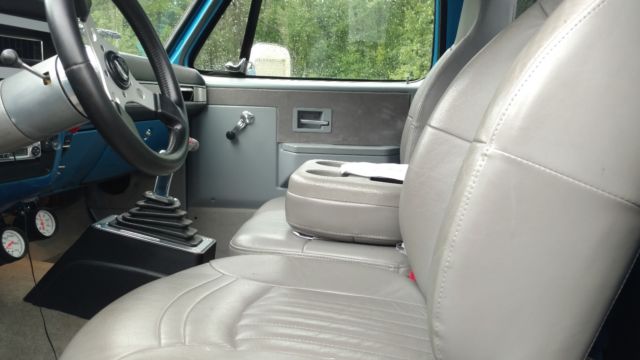 MULTI CUSTOM COLORS 1983 Chevrolet C/K Pickup 2500 4X4 with Gray interior