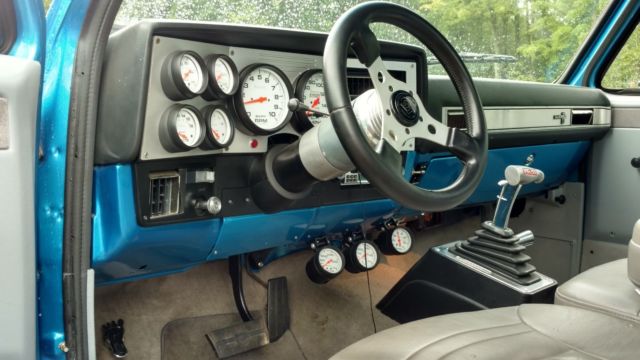 MULTI CUSTOM COLORS 1983 Chevrolet C/K Pickup 2500 4X4 with Gray interior