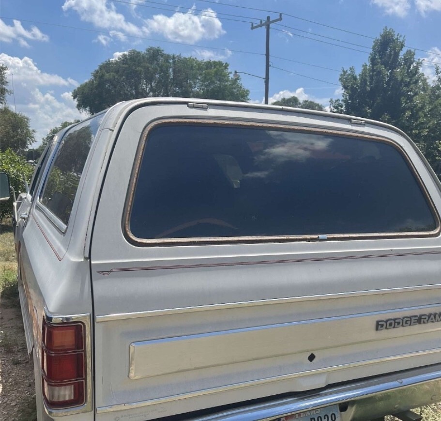 White 1983 Dodge Ramcharger