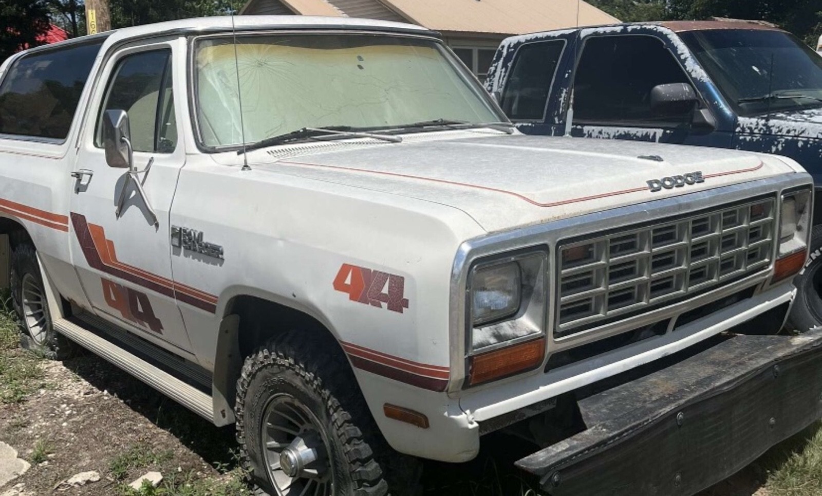 White 1983 Dodge Ramcharger