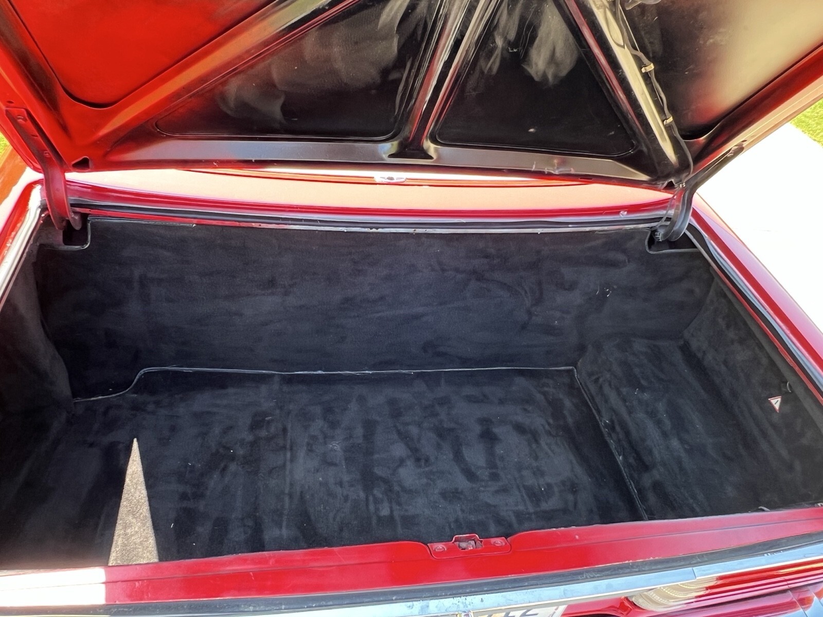 Red 1983 Mercedes-Benz 280 SL with Black interior