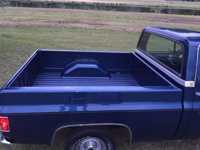 Blue 1984 Chevrolet C-10 with Blue interior