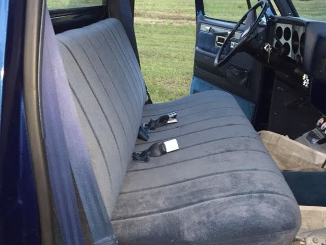 Blue 1984 Chevrolet C-10 with Blue interior