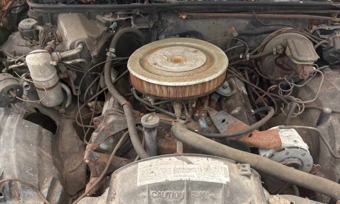 Red 1984 Oldsmobile 442