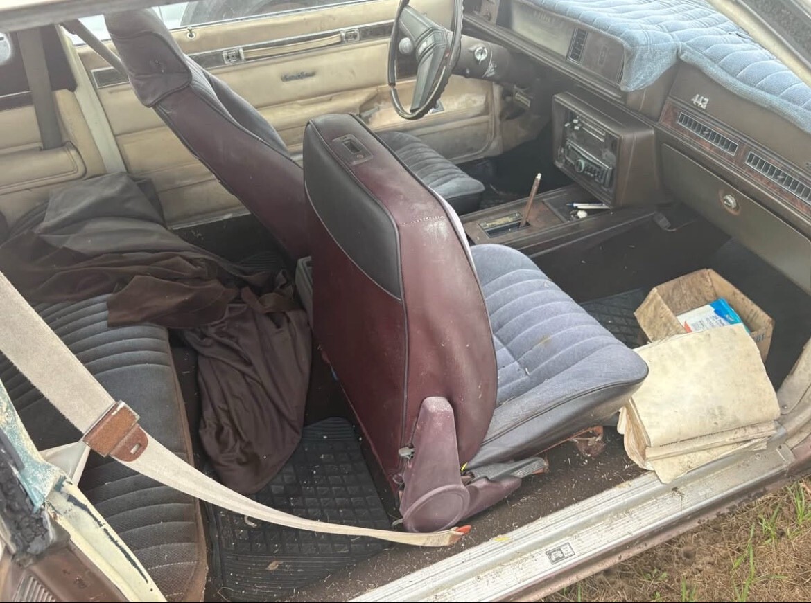 Red 1984 Oldsmobile 442