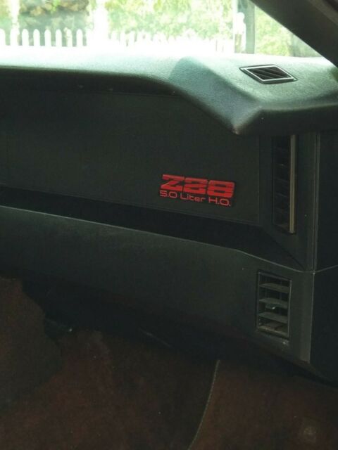 Brown 1984 Chevrolet Camaro Coupe with Brown interior