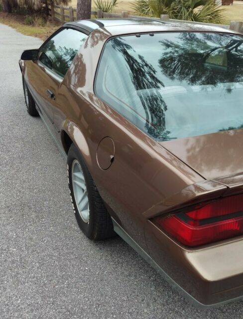 Brown 1984 Chevrolet Camaro Coupe with Brown interior