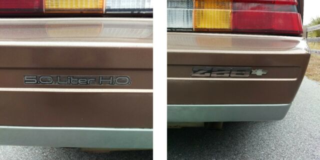 Brown 1984 Chevrolet Camaro Coupe with Brown interior