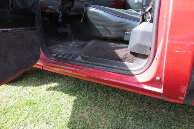 Red 1985 Chevrolet C-10 Standard Cab Pickup with Black interior