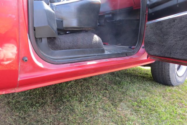 Red 1985 Chevrolet C-10 Standard Cab Pickup with Black interior